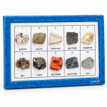 Minerals Collection Used in Paper Industry, Set of 10